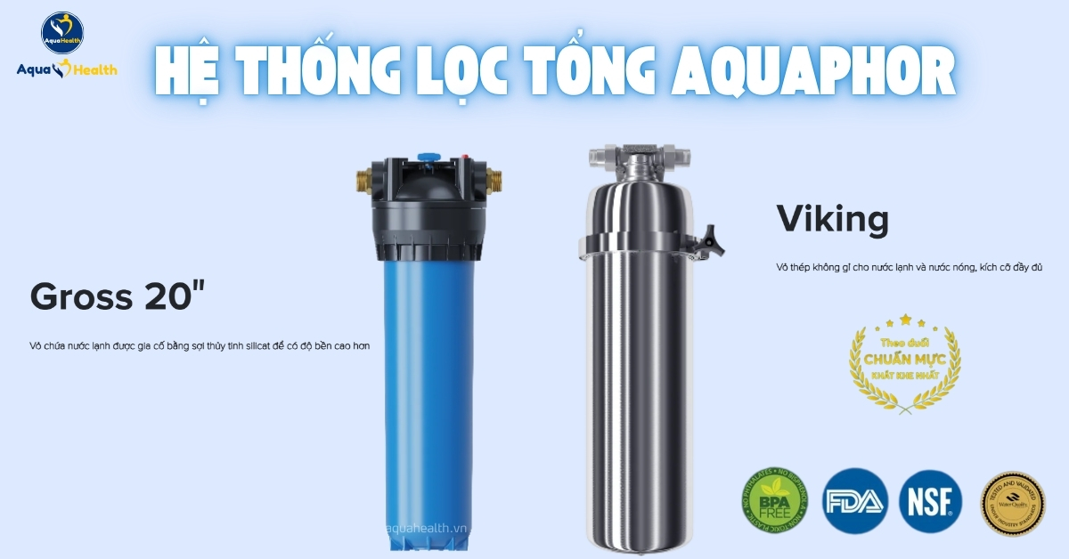 Hệ Thống Lọc Tổng / Đầu Nguồn Aquaphor