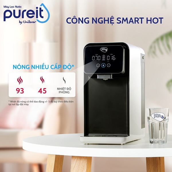 Unilever Pureit Ultima CR5240 với 3 cấp độ nóng thông minh