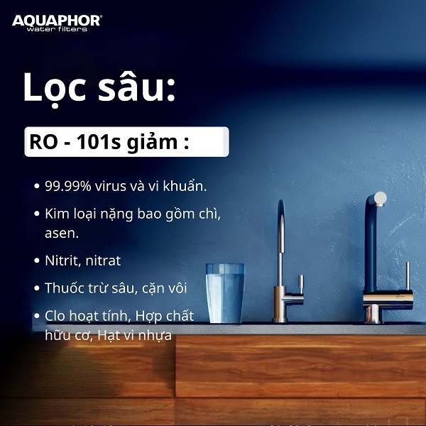 Công nghệ lọc sâu RO Aquaphor