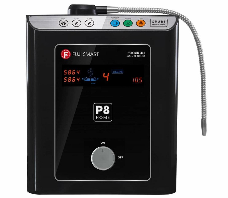 Máy lọc nước ion kiềm Fuji Smart P8 Home được trang bị bảng điều khiển cảm ứng
