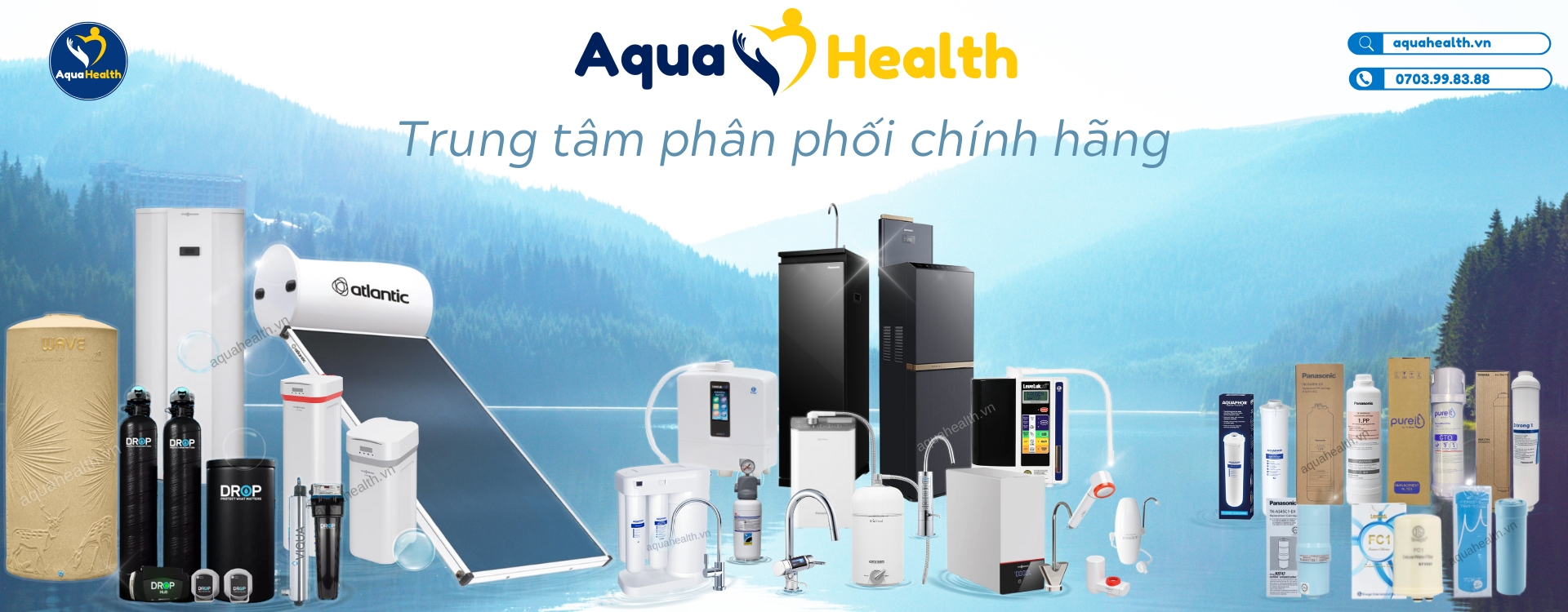 AquaHealth - Trung tâm phân phối sản phẩm chính hãng