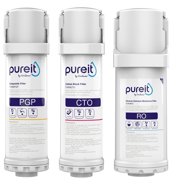 Máy lọc nước âm tủ bếp Unilever Pureit Delica UR5840 - Thiết kế hiện đại, cụm van nguyên khối