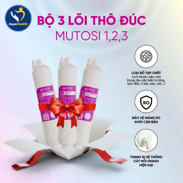 Bộ Lõi Lọc Thô 123 Mutosi