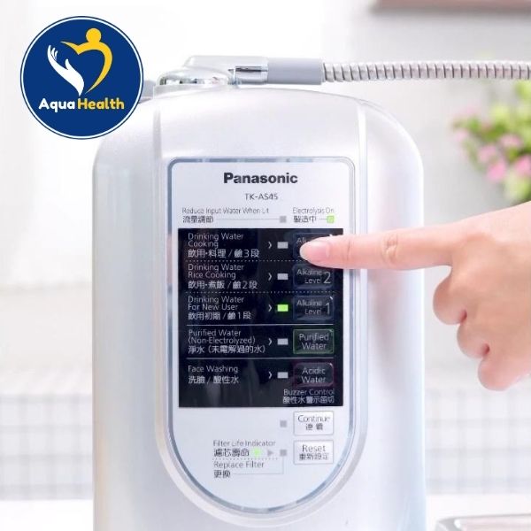 Cách vận hành máy điện giải Panasonic TK-AS45