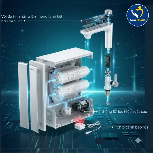 Cấu Tạo Và Chức Năng Của Bộ Lõi Lọc Nước Truliva UR61096H