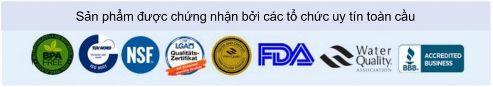 Các chứng nhận về chất lượng của sản phẩm từ Aquaphor