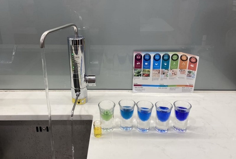 Máy cho ra đến 5 loại nước đáp ứng tốt nhu cầu sử dụng