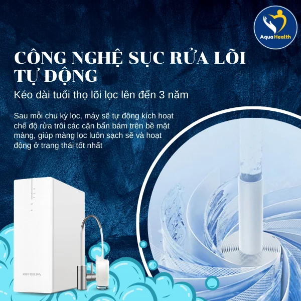 Cơ Chế Sục Rửa Tự Động – Duy Trì Hiệu Suất Ổn Định