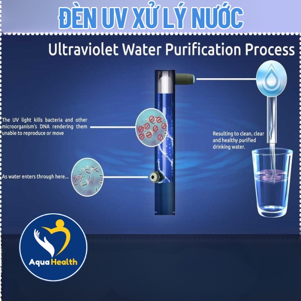 Công dụng của đèn UV xử lý nước