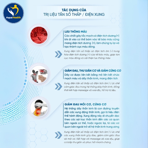 Công dụng của trị liệu tần số thấp