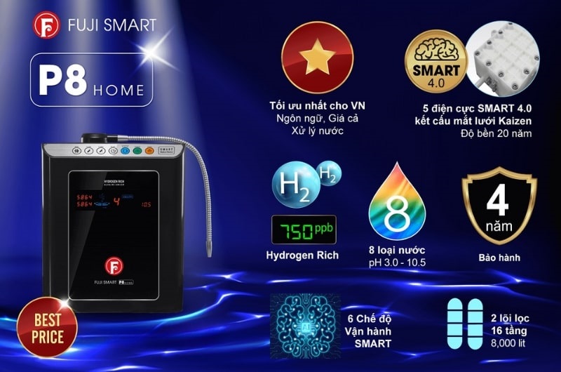 Fuji Smart P8 Home công nghệ thông minh đỉnh cao và giá bán phù hợp nhất cho người Việt
