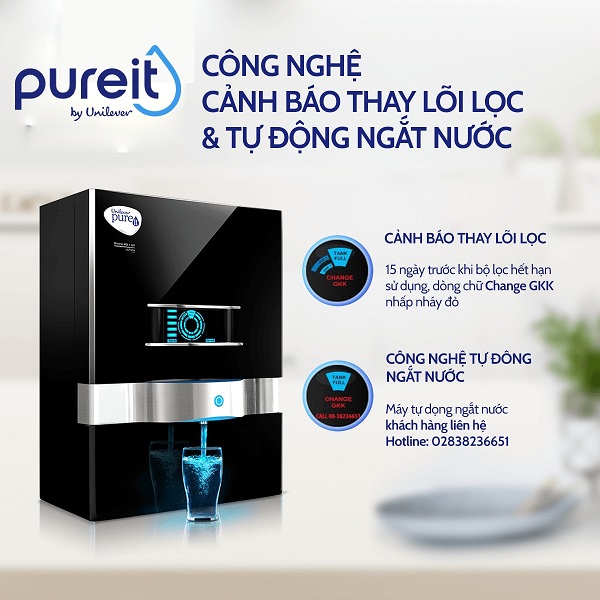 Công nghệ cảnh báo nhắc thay lõi lọc