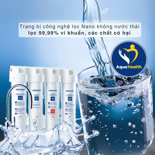 Công nghệ lọc Nano trên máy lọc nước Aquaphor Crystal H