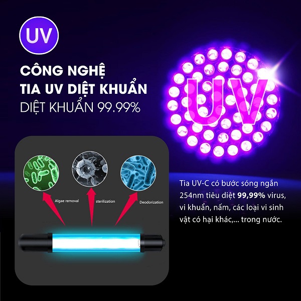 Công nghệ tia UV diệt khuẩn
