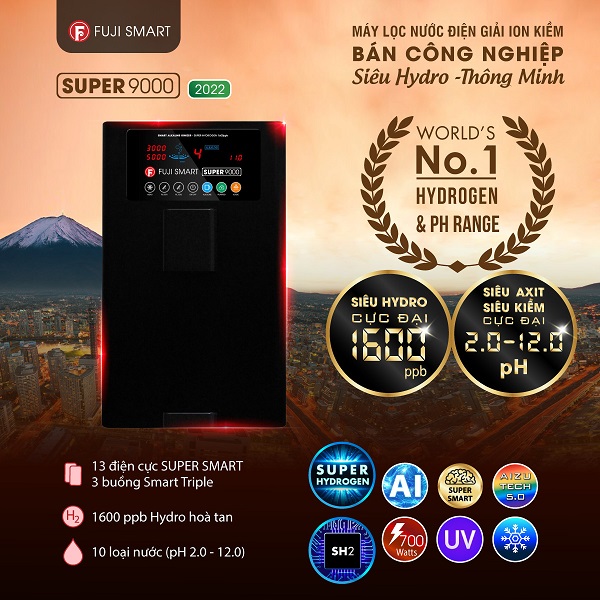 Điểm nổi bật máy điện giải bản công nghiệp Fuji Smart Super 9000