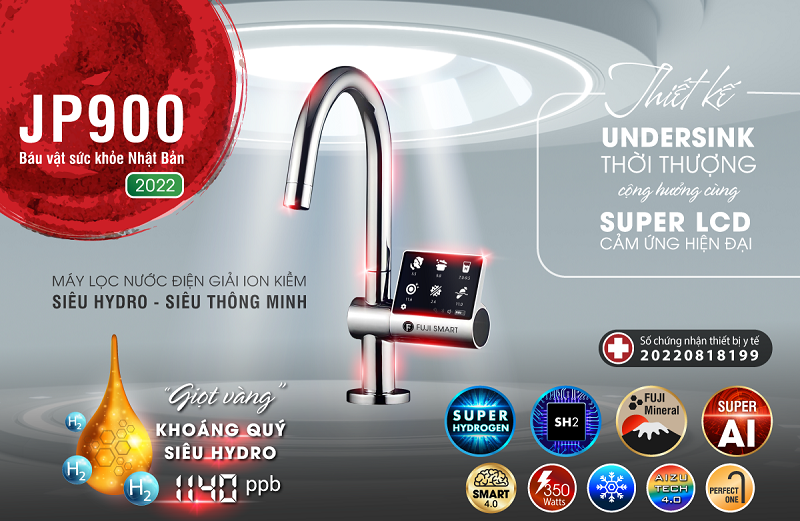 Máy Điện Giải Ion Kiềm Fuji Smart JP900
