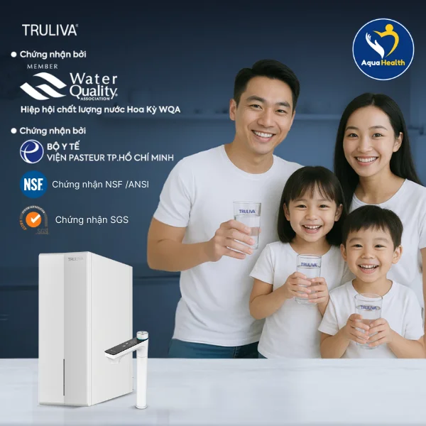 Hệ thống chứng nhận và kiểm định độc lập của máy lọc nước Truliva UR61096H