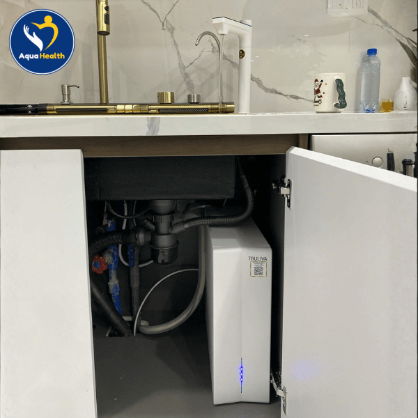 Hình ảnh lắp đặt máy lọc nước Truliva UR61096H tại nhà chung cư