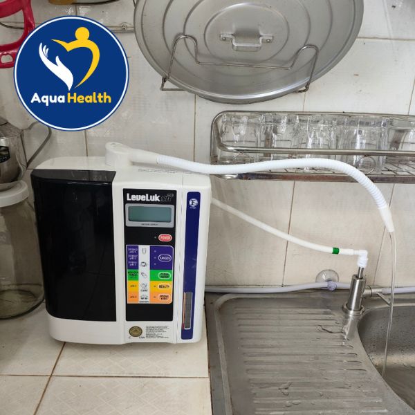 Hình ảnh lắp đặt thực tế máy điện giải Kangen Leveluk Super 501
