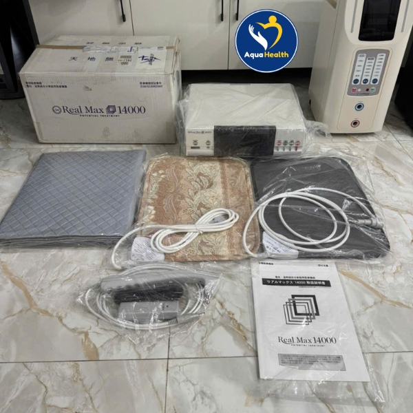 Hình ảnh thực tế máy xung điện Real Max 14000