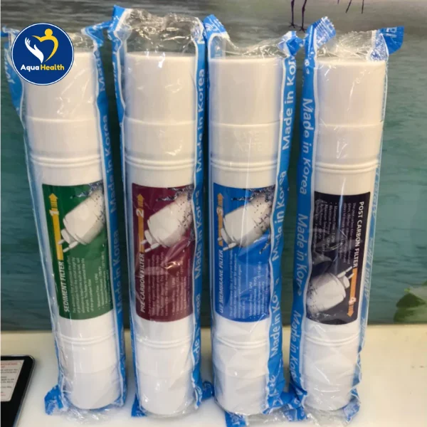 Hình Ảnh Thực Tế Lõi Lọc Nước 1234 Đúc Hàn Quốc Tại AquaHealth