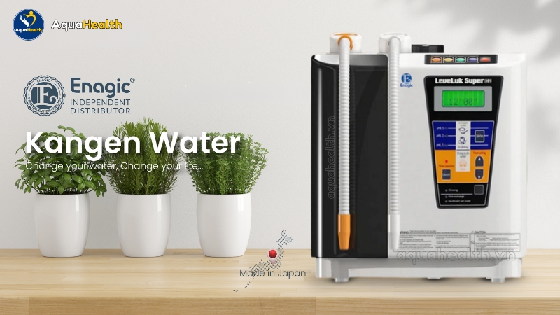 Máy điện giải Kangen Leveluk Super 501 - Mẫu máy hàng đầu Enagic