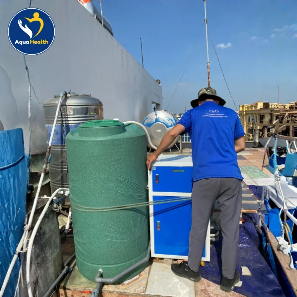 Lắp đặt hệ thống lọc nước nha khoa cho phòng khám Vũ Anh