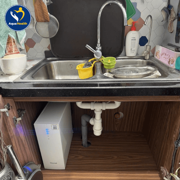 Lắp đặt thực tế máy lọc nước Truliva UR3626