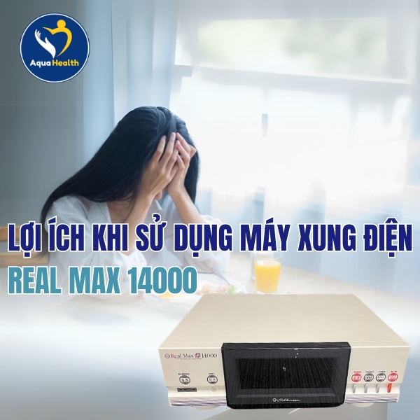 Lợi ích khi sử dụng máy xung điện Real Max 14000