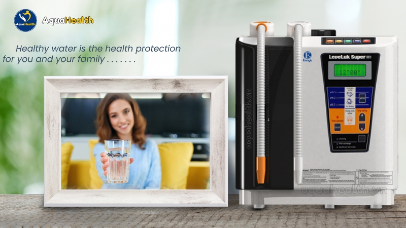 Công dụng tuyệ vời nước Kangen với sức khỏe