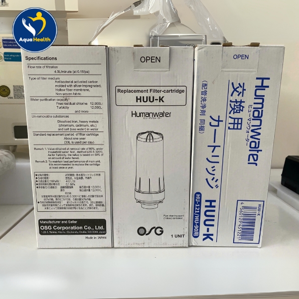 Lõi lọc OSG Human Water cho dòng máy HU-121, HU-90