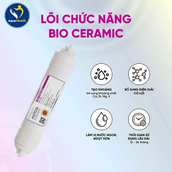 Lõi Lọc Bio Ceramic – Tích Hợp Khoáng Và Điện Giải