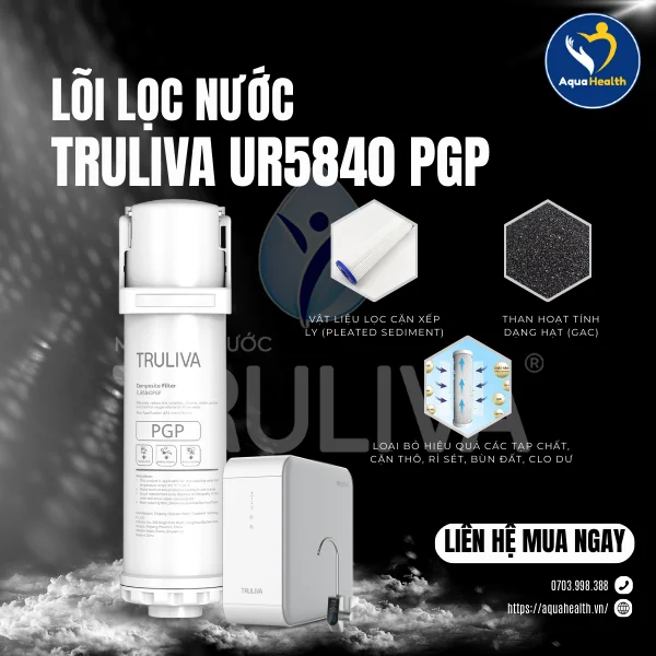 Lõi Lọc Nước PGP – Tầng Tiền Lọc Bảo Vệ Hệ Thống