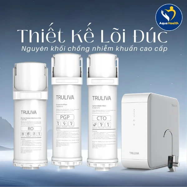 Lõi Lọc Nước Truliva UR5840 Mang Thiết Kế Nguyên Khối Thế Hệ Mới