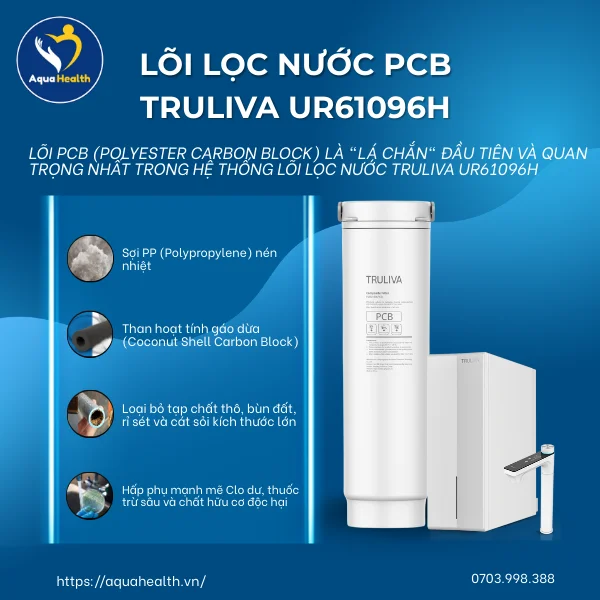 Lõi Lọc PCB Tích Hợp 5 Bước Tiền Lọc Chuyên Sâu