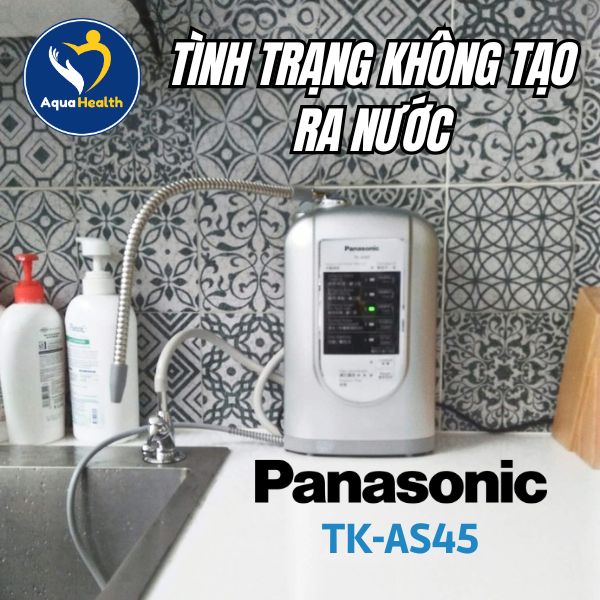 Máy điện giải Panasonic TK-AS45 tạo nước ít hoặc không tạo nước
