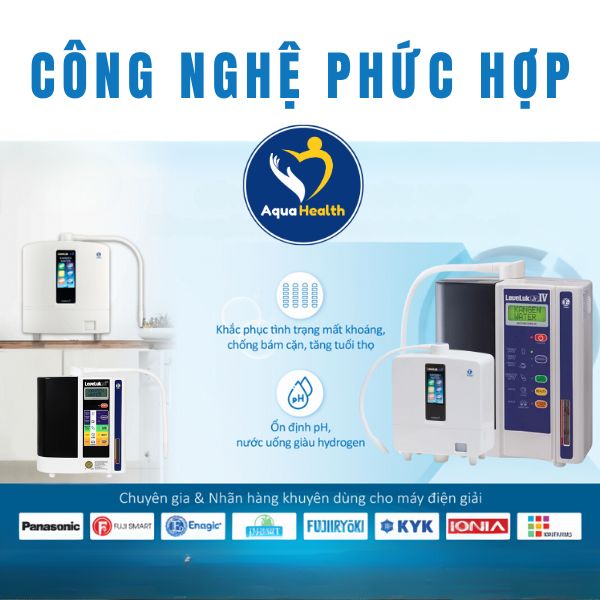 Máy lọc nước hiện nay được áp dụng nhiều công nghệ phức hợp với nhau