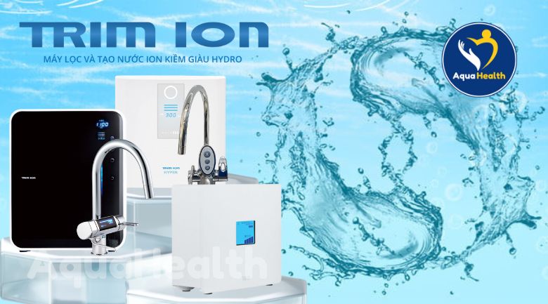 Máy lọc nước ion kiềm Trim Ion sở hữu thiết kế tối giản