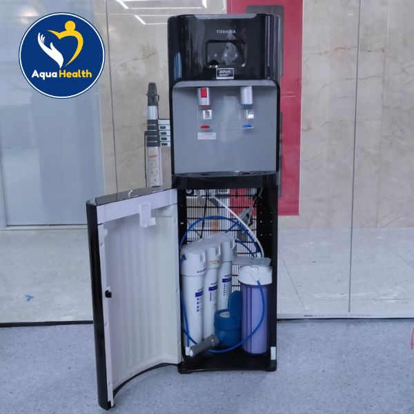 Máy lọc nước Toshiba có chế độ ngắt tự động giúp tiết kiệm điện