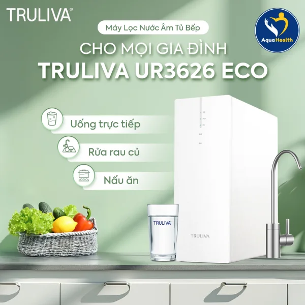 Máy Lọc Nước Truliva UR3626 - Giải Pháp Tối Ưu Cho Nguồn Nước Gia Đình