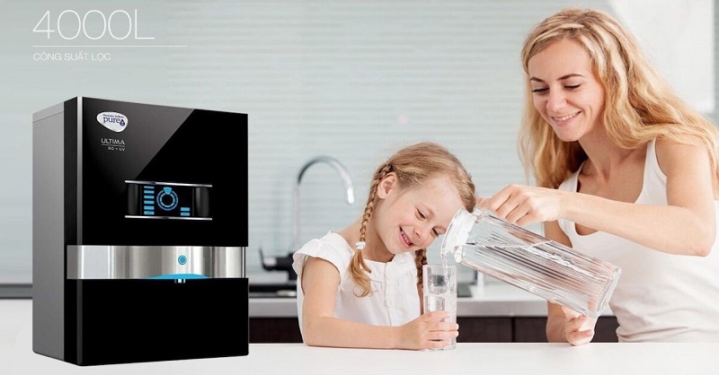 Máy lọc nước Unilever Pureit Ultima có dung tích lớn