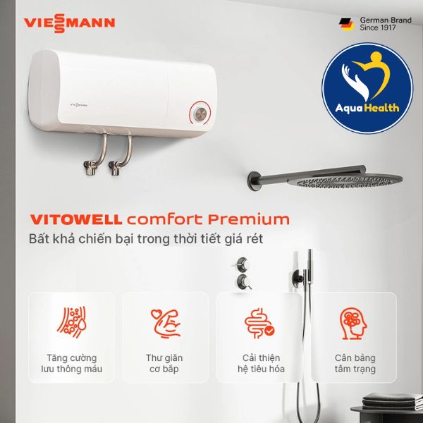Máy nước nóng gián tiếp Vitowell Comfort Premium