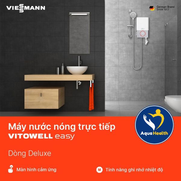 Máy nước nóng trực tiếp Vitowell Deluxe Easy