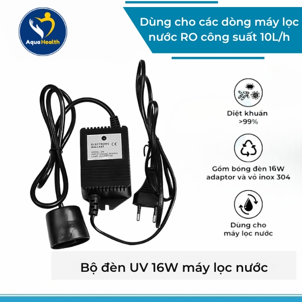 Nguồn đèn UV diệt khuẩn 4-16W cho dòng máy lọc nước RO
