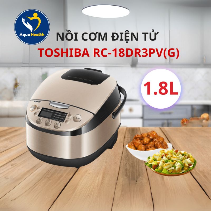 Nồi cơm điện Toshiba RC-18DR3PV(G)