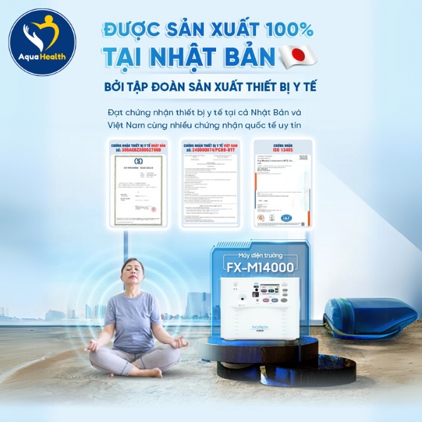 Sản phẩm máy trị liệu điện trường cao áp Fujiiryoki FX-M14000