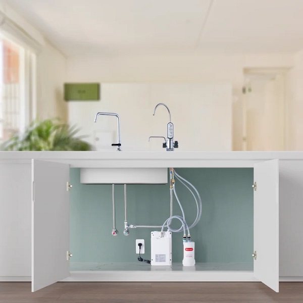 Sơ đồ lắp đặt máy điện giải Mitsubishi Cleansui EU301