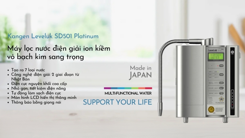 Vỏ ngoài màu bạch kim sáng bóng sang trọng