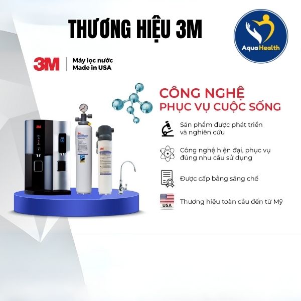 Thương hiệu máy lọc nước nhập khẩu 3M