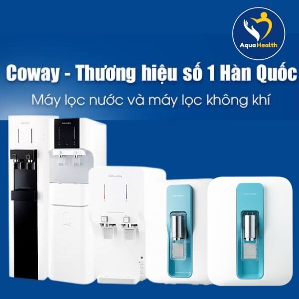 Thương hiệu máy lọc nước nhập khẩu Coway